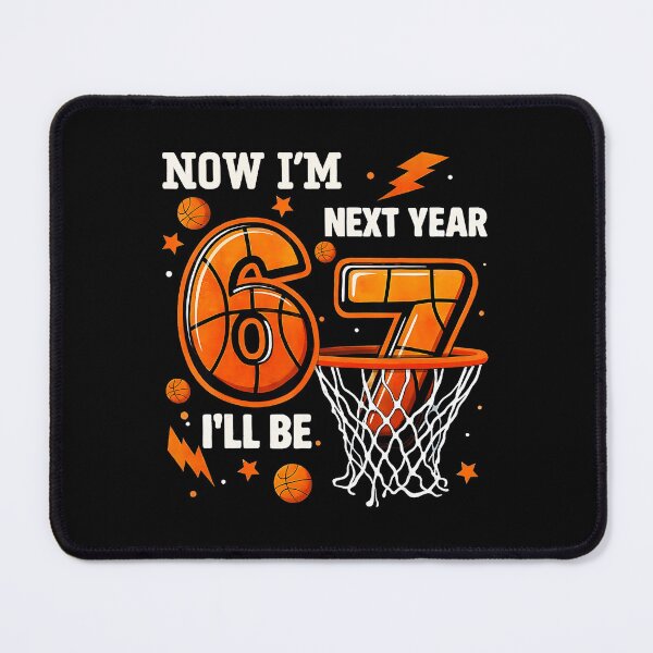 Item preview, Now Im Six Next Year Ill Be Seven Funny Basketball Birthday designed and sold by allistermariam.