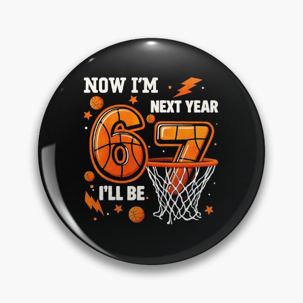 Item preview, Now Im Six Next Year Ill Be Seven Funny Basketball Birthday designed and sold by allistermariam.