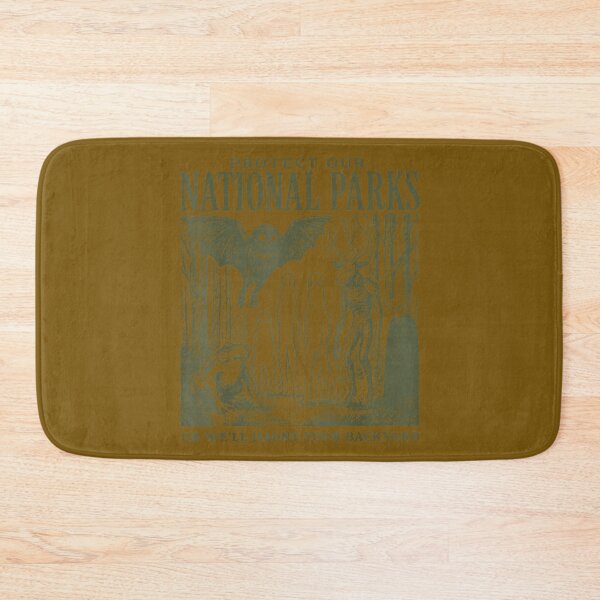 Item preview, Retro Folk Horror National Park Spooky Ghost Graphic designed and sold by AliesKaruta.