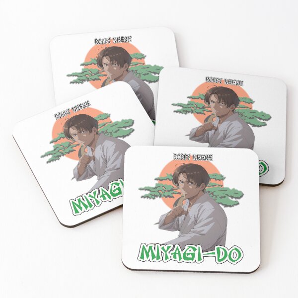 Item preview, Miyagi-Do Robby Knee Cobra Kai Anime Series designed and sold by gabrunyarls.