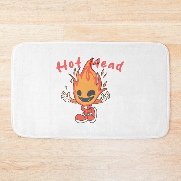 Item preview, Hot Head Vintage Fire Spirit Cartoon Mascot designed and sold by HarsuPreart.