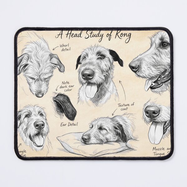 Item preview, A Head Study of Kong designed and sold by DigiDog Designs.