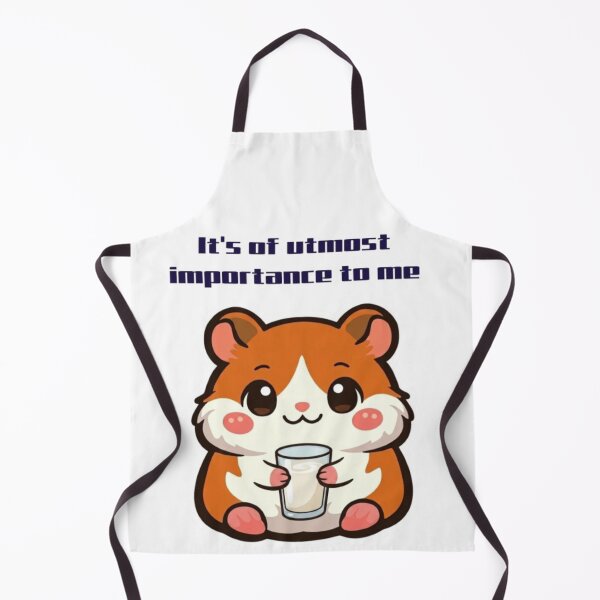 Item preview, Cute Kitten Drinking Milk – “It’s of Utmost Importance to Me” Funny Kawaii Cat Design designed and sold by PrintforDesign.
