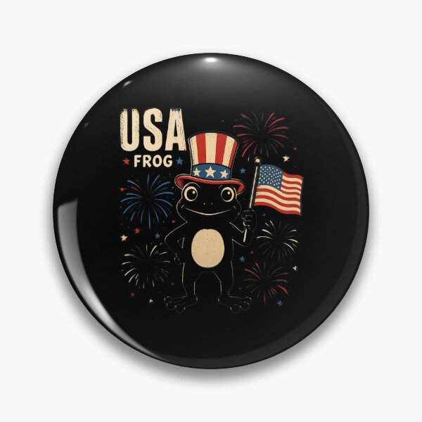 Item preview, 4th of July USA Grumpy Frog Independence Day Funny Patriotic designed and sold by OlakunleOloroz.