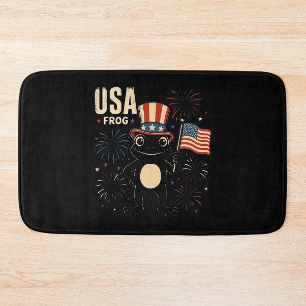 Item preview, 4th of July USA Grumpy Frog Independence Day Funny Patriotic designed and sold by OlakunleOloroz.