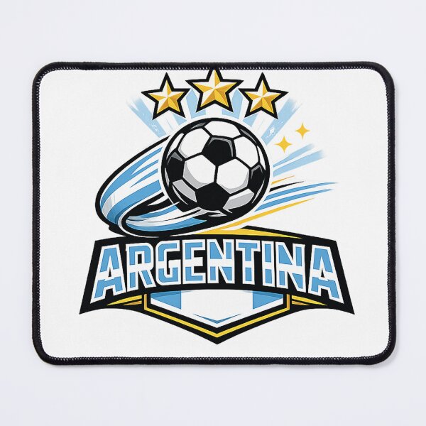 Item preview, Argentina Soccer Three Stars World Cup 2026 Fan designed and sold by CherryStarMX.