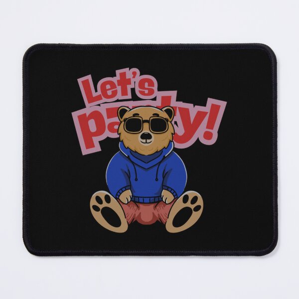 Item preview, Let's Party Cute Teddy Bear Celebration Art designed and sold by HarsuPreart.