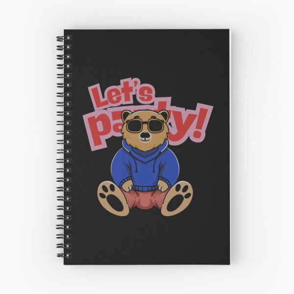 Item preview, Let's Party Cute Teddy Bear Celebration Art designed and sold by HarsuPreart.