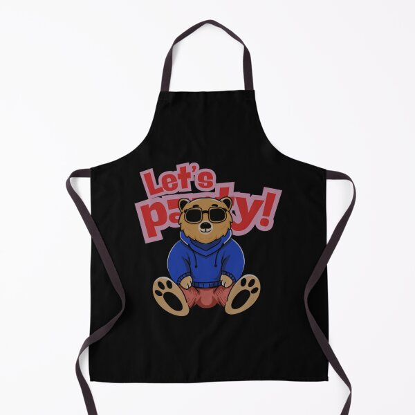 Item preview, Let's Party Cute Teddy Bear Celebration Art designed and sold by HarsuPreart.