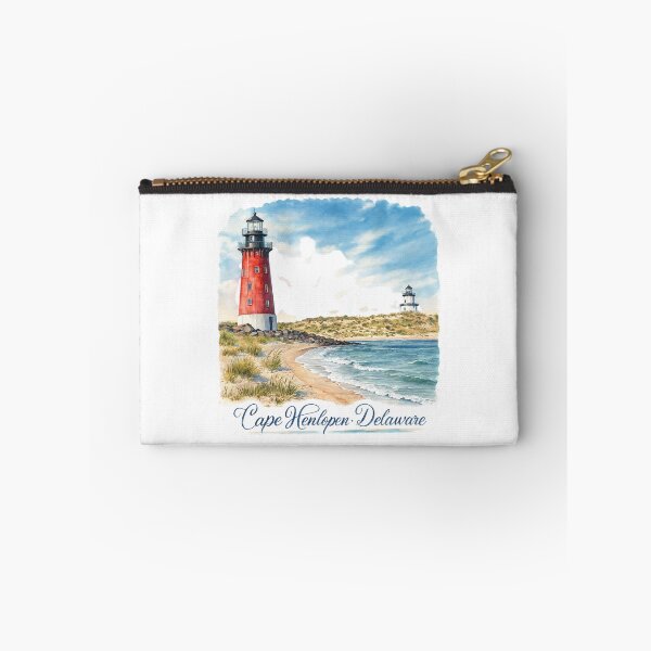 Item preview, Cape Henlopen Lighthouse Delaware Sunset Silhouette State Park designed and sold by JIGUWORLD.