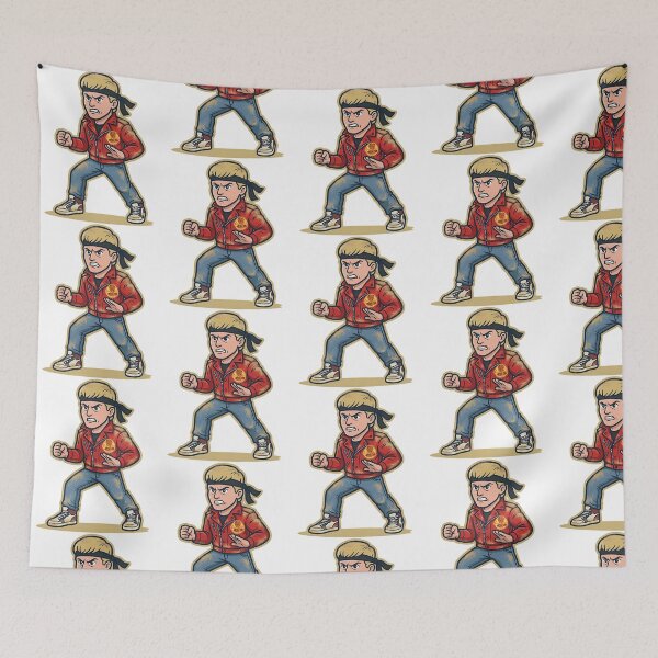 Item preview, Los personajes más adorables de la trilogía de Karate Kid - Johnny - Edición de la chaqueta roja de 1984 designed and sold by gabrunyarls.