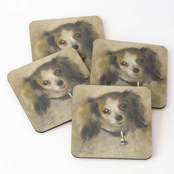 Item preview, Small Puppy Head Impressionist Portrait designed and sold by artofuniverse.