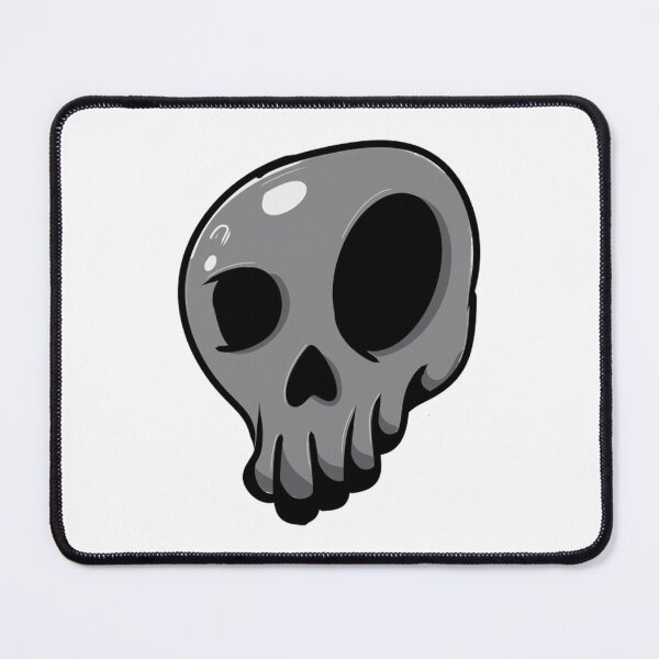Item preview, Grungy Black Skull Edgy Goth Line Art designed and sold by HarsuPreart.