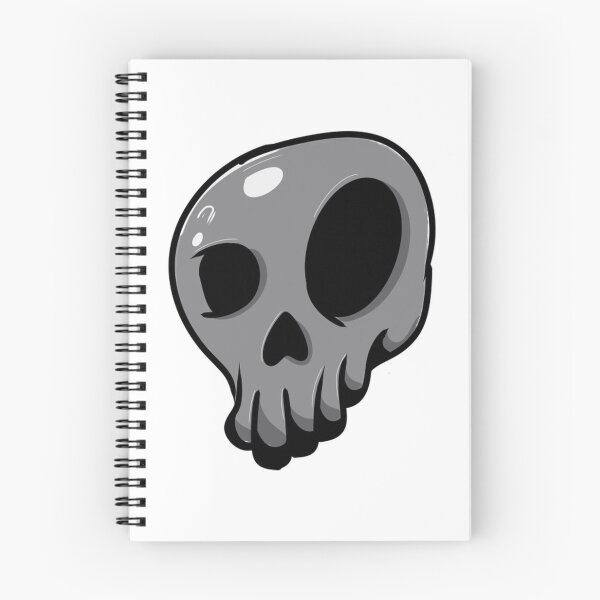 Item preview, Grungy Black Skull Edgy Goth Line Art designed and sold by HarsuPreart.