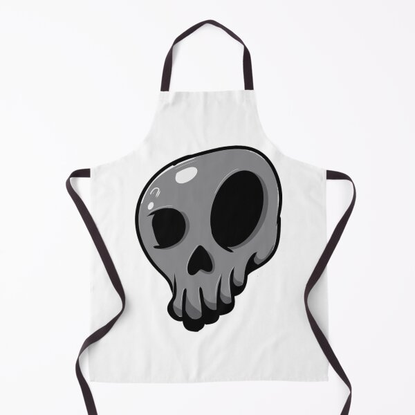 Item preview, Grungy Black Skull Edgy Goth Line Art designed and sold by HarsuPreart.