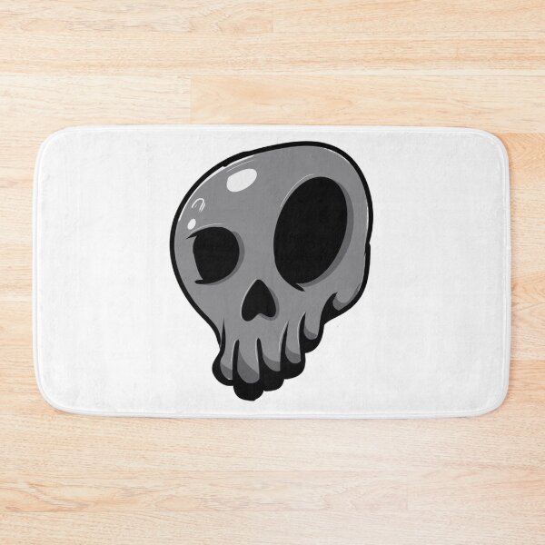Item preview, Grungy Black Skull Edgy Goth Line Art designed and sold by HarsuPreart.