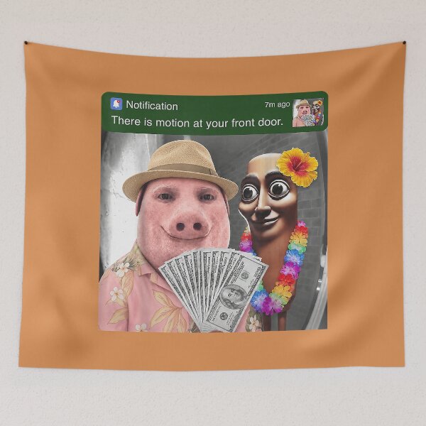 Item preview, There is Motion at Your Front Door Tung Tung Tung Sahur designed and sold by JulianBrant.