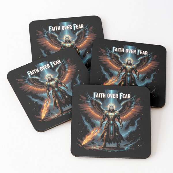 Item preview, Epic Warrior Angel Faith Over Fear Divine Power Design designed and sold by Avery Lane Studios.