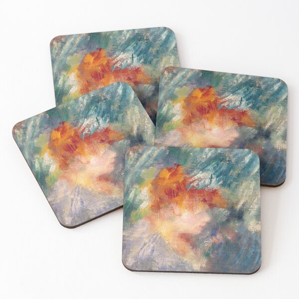 Item preview, Abstract Impressionist Sketch in Warm Tones designed and sold by artofuniverse.