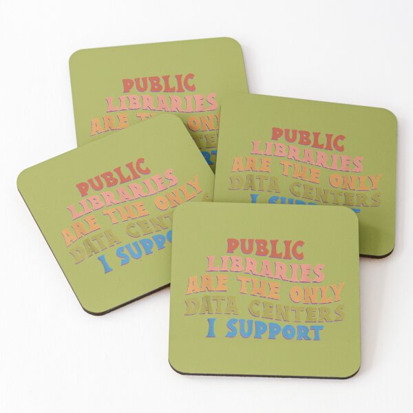 Item preview, Public Libraries are the only Data Centers i Support designed and sold by melodycook.