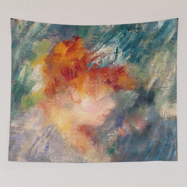 Item preview, Abstract Impressionist Sketch in Warm Tones designed and sold by artofuniverse.