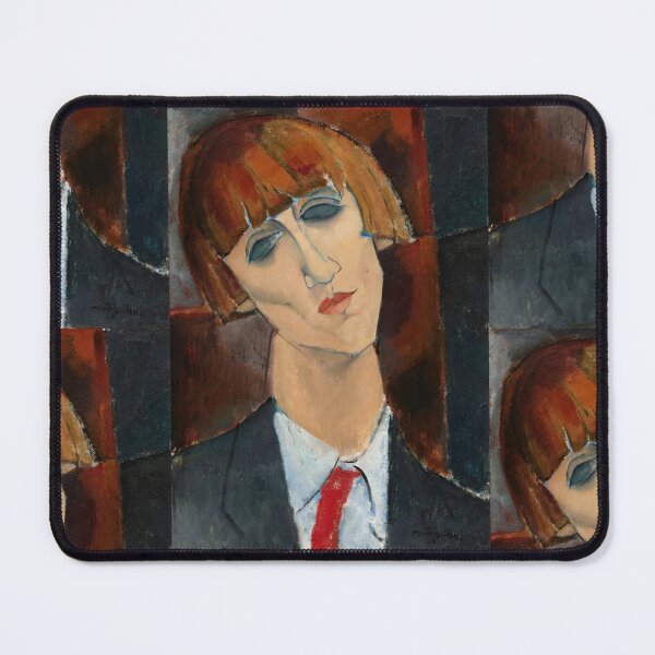 Item preview, Madame Kisling by Amedeo Modigliani: École de Paris Portrait Print designed and sold by artofuniverse.