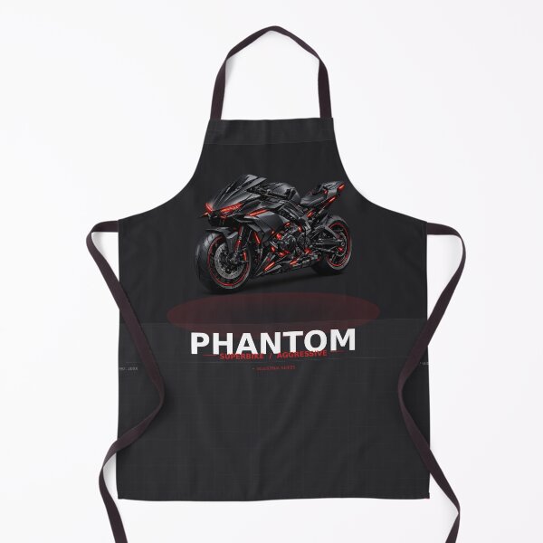 Item preview, Phantom Aggressive Sci-Fi Superbike Motorcycle Art designed and sold by AvalonMoss.