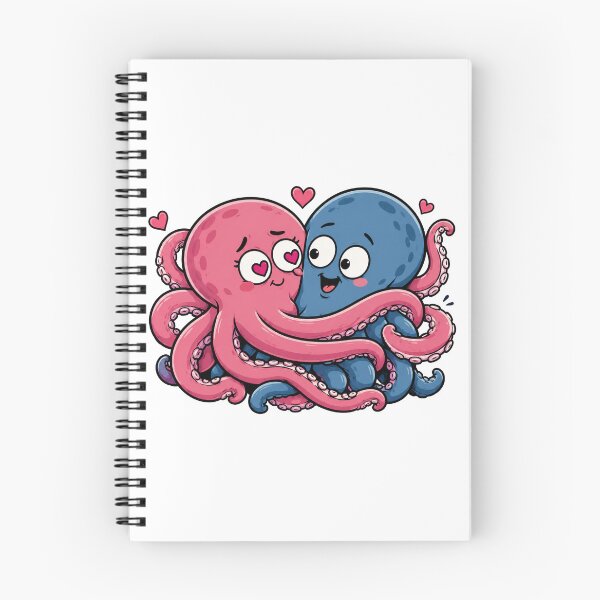 Item preview, Cute Octopus Couple Shirt Kawaii Octopus Love Valentines Gift designed and sold by MonkiFlipp.