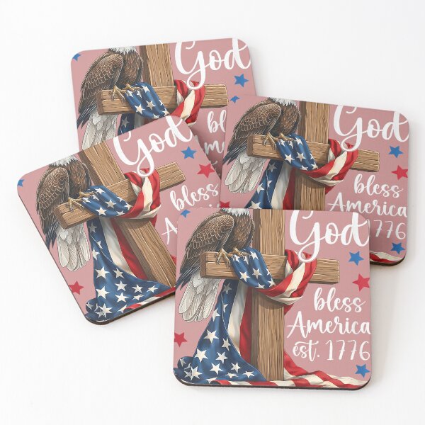 Item preview, God Bless America Bald Eagle USA 250 Patriotic 4th of July designed and sold by meilcannb.