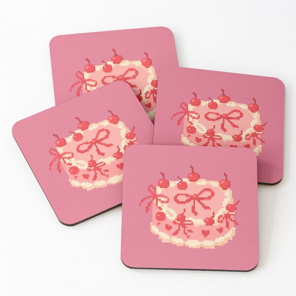 Item preview, Pixel Cherry Cake designed and sold by tamsclub.