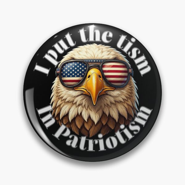 Item preview, I Put The Tism in Patriotism Athletic Eagle designed and sold by TheEndDesign.