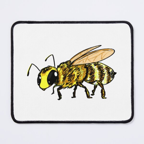 Item preview, Realistic Honey Bee Detailed Insect Artwork designed and sold by Aryvisual.
