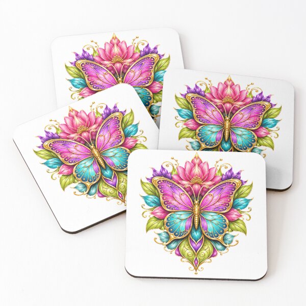 Item preview, Butterfly Lotus Jewel designed and sold by syotos-ai.