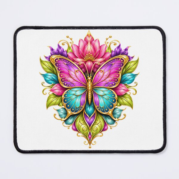 Item preview, Butterfly Lotus Jewel designed and sold by syotos-ai.