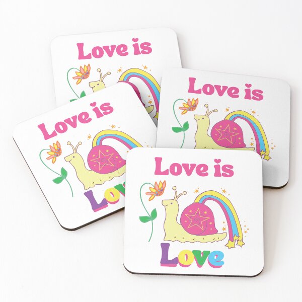 Item preview, Love is Love rainbow garden designed and sold by LauraCoxArt.