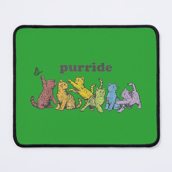 Item preview, Purride Cats LGBTQ Rainbow Pride Month Pet Lover designed and sold by melodycook.