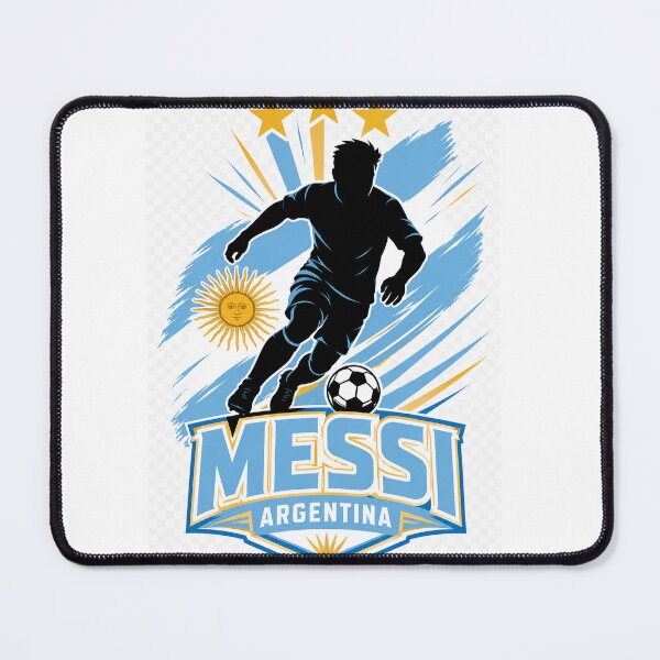 Item preview, Messi Argentina Soccer Silhouette World Cup 2026 Fan designed and sold by CherryStarMX.