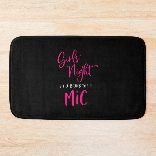 Item preview, Girls Night Out I'll Bring The Mic Funny Sing Matching Party designed and sold by AnnUWatts.