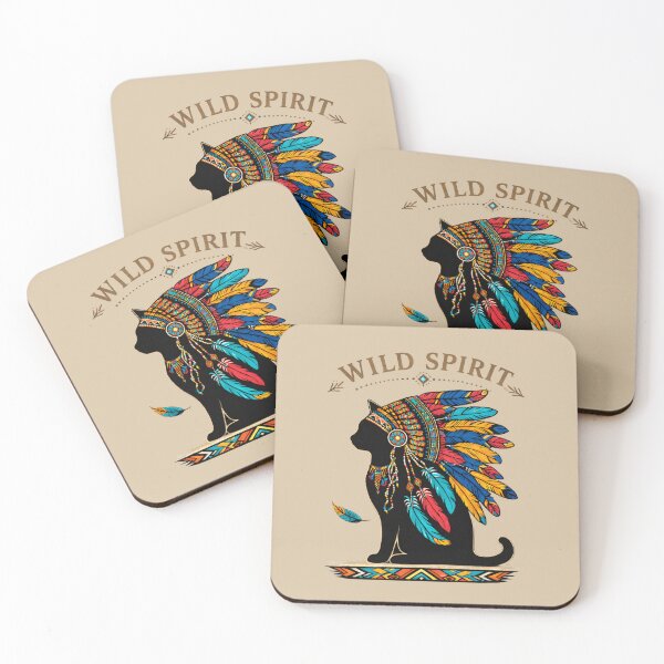 Item preview, Wild Spirit Cat designed and sold by lbl-shop.