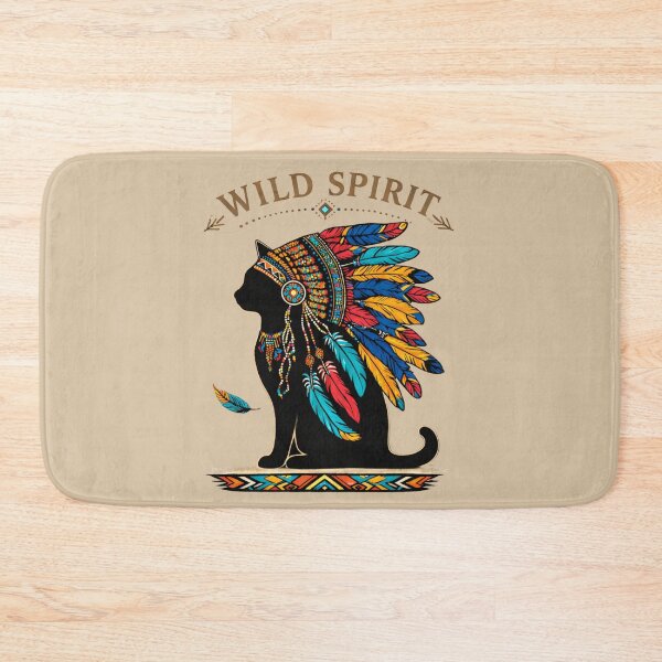 Item preview, Wild Spirit Cat designed and sold by lbl-shop.