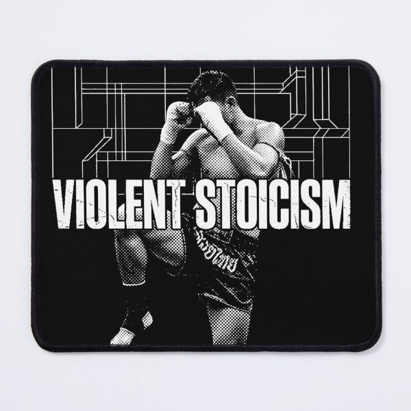 Item preview, iolent Stoicism Brutalist MMA Streetwear designed and sold by HandOfWisdomCo.