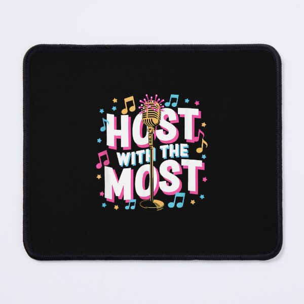 Item preview, Host with The Most Karaoke Night Mic designed and sold by AnnUWatts.