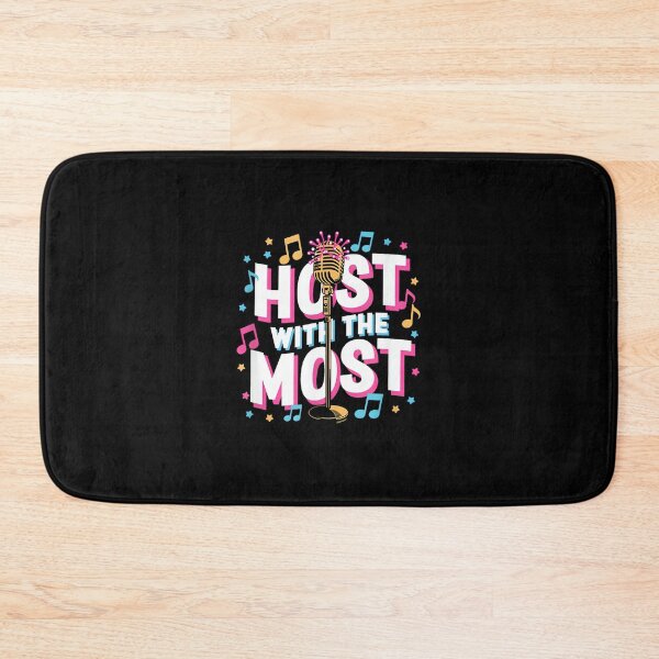 Item preview, Host with The Most Karaoke Night Mic designed and sold by AnnUWatts.