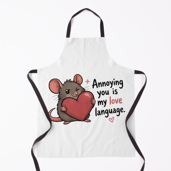 Item preview, Annoying You Is My Love Language Cute Mouse Funny Relationship Design designed and sold by MonkiFlipp.