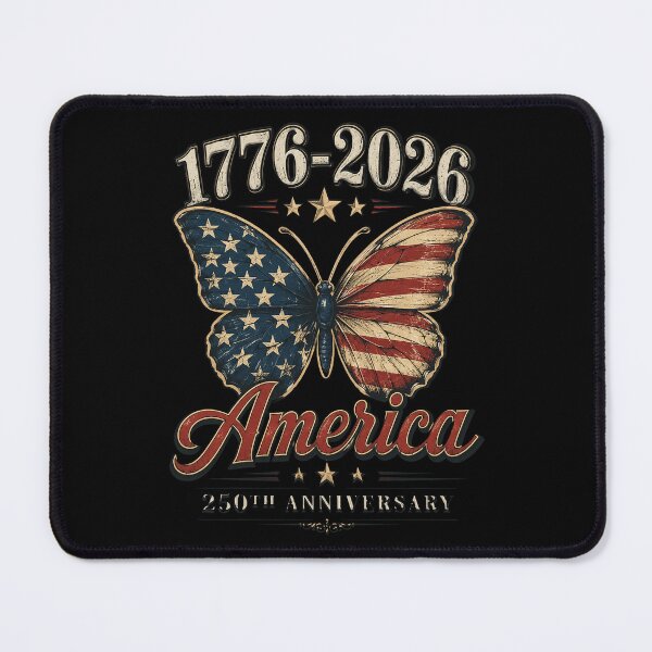 Item preview, 1776-2026 250th Anniversary Vintage Butterfly 4th of July designed and sold by OlakunleOloroz.