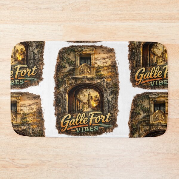 Item preview, Galle Fort Vibes – Historic Gateway Vintage T-Shirt Design designed and sold by GooniSL.