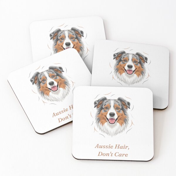 Item preview, Aussie Hair Dont Care Funny Australian Shepherd designed and sold by SW Shop.