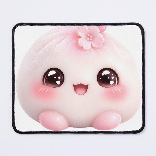 Item preview, Kawaii Mochi Dumpling | Cute Japanese Dessert Character Art designed and sold by LainCellJapan.