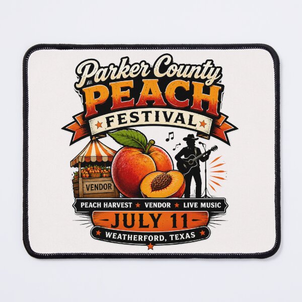 Item preview, Parker County Peach Festival Texas designed and sold by Combat Skies.