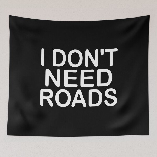 Item preview, I Don’t Need Roads Graphic | Trial Enduro Motorcycle Rider  designed and sold by Jt41.